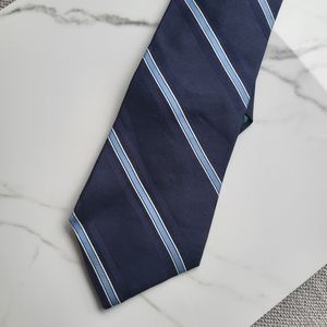 Vintage  Y2K Tommy Hilfiger Navy Blue men tie